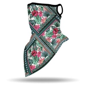 New Womens floral winter snowboard facemask